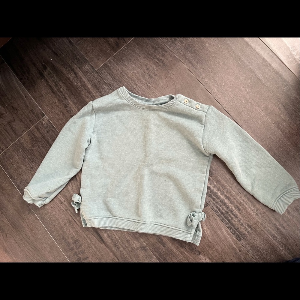 Toddler Zara sweatshirt